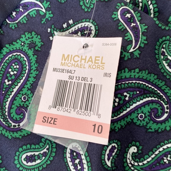 New Michael MK Paisley Pants - Picture 6 of 9